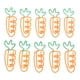 thumbnail image 3 of Clips de papel 100 clips de papel de zanahoria Clips de papel de zanahoria Clips de oficina elaborados por expertos Jadeshay A, 3 of 8