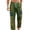 L-Green, variant on TEAJOPSUU Men's Casual Print Pants Plus Size Elastic Waist Drawstring Ethnic Straight Wide Leg Pants 2XL J-Red