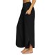 thumbnail image 2 of Pantalones de yoga para mujer, pantalones casuales de cintura media y pierna ancha para mujer, pantalones de cintura media y pierna ancha para mujer, funcionalidad versátil, 2 of 6