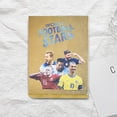thumbnail image 3 of Tarjeta coleccionable de jugador de fútbol raro, lámina dorada de Ballsuperstar, 55 Uds. (dorado), 3 of 8