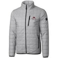 thumbnail image 2 of Men's Cutter & Buck Bobby Bowden Gray Florida State Seminoles Rainier Eco Insulated Full-Zip Puffer Jacket, 2 of 3