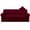 Burgundy, variant on U-NICE HOME 4-Piece Stretch Sofa Cover for 3-Cushion Couch  Pet-Friendly, Chocolate