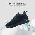 thumbnail image 3 of JOYFON Women Running Shoes Tennis Athletic Sneakers Air Cushioned Non Slip Lightweight Walking Shoes BackGray Size 8.5, 3 of 7