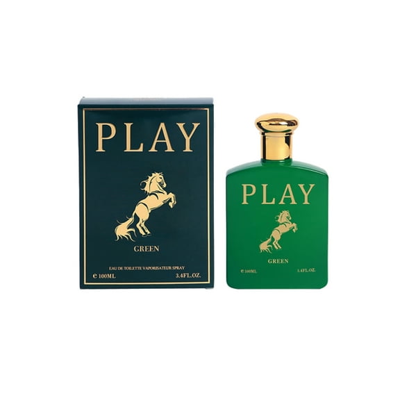 Play Green Eau de Toilette - Sophisticated Masculine Fragrance, 3.4 fl oz