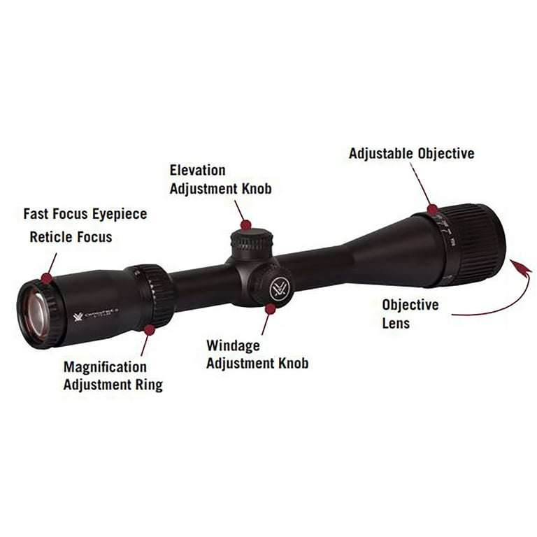 実物 Vortex CROSSFIRE II 6-24X50 AO スコープ Vortex Crossfire II 6-24x50 AO Riflescope