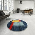thumbnail image 3 of Ahgly Company Indoor Rectangle Contemporary Sage Green Abstract Area Rugs, 5' x 8', 3 of 6