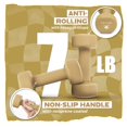 thumbnail image 3 of Par de mancuernas hexagonales de neopreno antideslizante Yes4All de 3,2 kg, 3 of 7