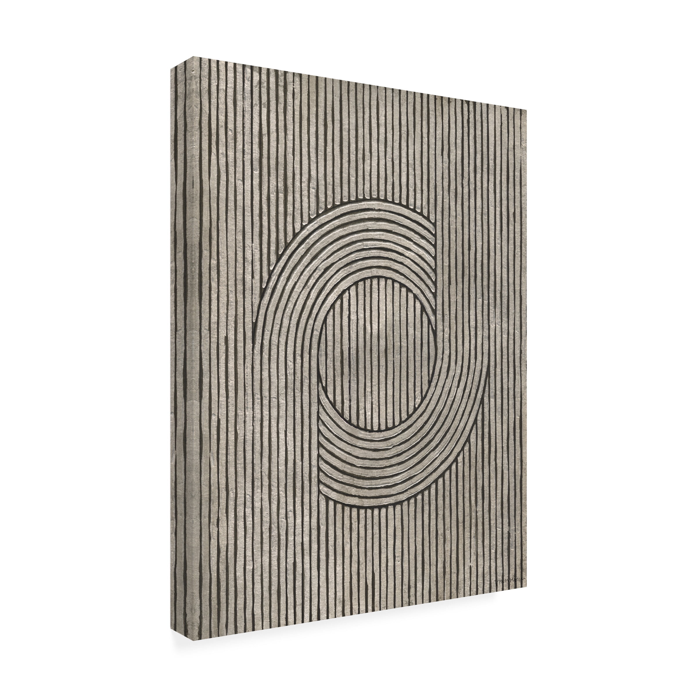 Vanna Lam 'Cedar Grooves III' Canvas Art