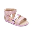 thumbnail image 4 of Sandalia Karsten Niña Velcro Charol Rosa Antiderrapante 15, 4 of 6