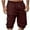 A.Wine, variant on LONKITO Cargo Pants for Men, Lightweight Multi Pockets Outdoor Hiking Pants Elastic Waist Straight Leg Work Pants, Size XL