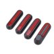 thumbnail image 1 of Cubierta Reflectante Para Cubos De Rueda De Patinete Eléctrico, Decoración De Seguridad Nocturna, Material ABS Compatible Con M365, 4 Uds., 1 of 7
