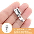 thumbnail image 3 of Worgeous 3pcs Zipper Presser Foot Sewing Machines Concealed Invisible Zipper Presser Foot for Sewing Zippers Sewing Machine Replacement, 3 of 7