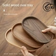 thumbnail image 3 of A rustic-style oval wooden tray, perfect for serving cooked foods, cheeses, bread, fruits, vegetables, and dips. An ideal gift for housewarmings, Christmas, and Halloween decorations, 3 of 18