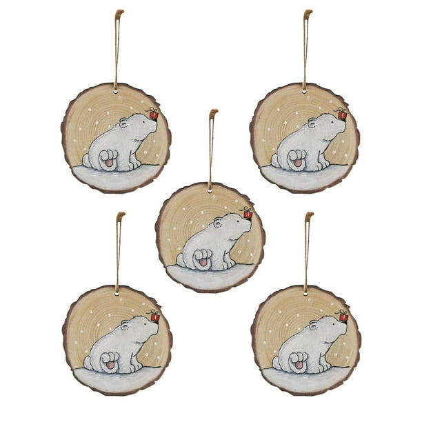 Black Friday Deals 2022 Dprfmg Lovely Christmas Round Wooden Hanging