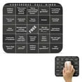 thumbnail image 2 of Sentmoon Tapis de Souris pour Bureau Tapis de Souris Clavier Tapis de Table de Bureau Tapis de Souris en Cuir Personnalisé Grand Tapis de Table Multifonction pour Affaires, 2 of 7