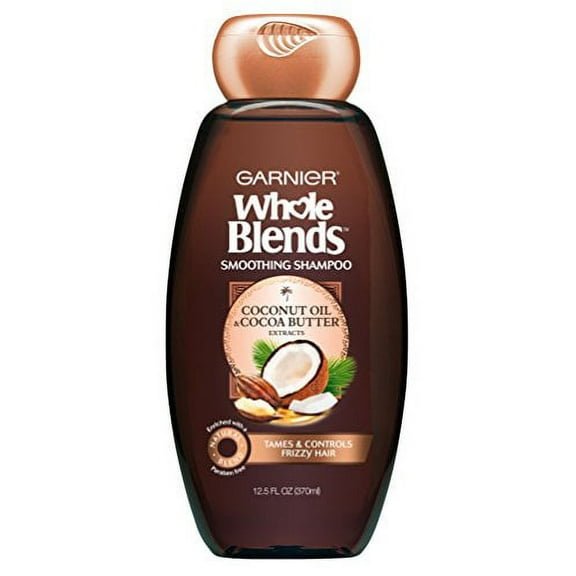 Garnier Whole Blends Shampoo with Coconut Oil & Cocoa Butter Extracts, 12.5 fl. oz.