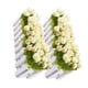 thumbnail image 2 of Billuyoard 2 uds plantas de flores artificiales valla de piquete decoración de maceta para esquina de pared de Flores artificiales champán Billuyoard HA9026-02B, 2 of 6