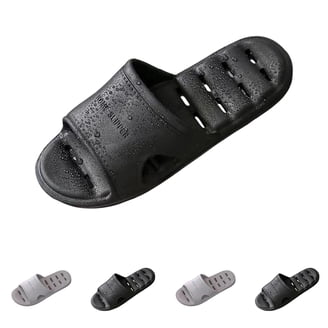 Comwarm Shower Shoes for Women Men, Quick Drying Non-Slip Bath