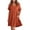 A-Orange Brown, variant on Anbech Women Sling Ruched Mini Dress Sleeveless Bodycon Backless Sling Chest Wrap Mini Dress,yellow