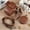 Coffee, variant on Full Body Magnetic Leather Camera Case Bag with Strap, Deluxe Edition