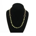 thumbnail image 2 of 19" Women's Green Jasper Beaded Necklace with Gold Toned Chain, 12 PC Lot, 2 of 4