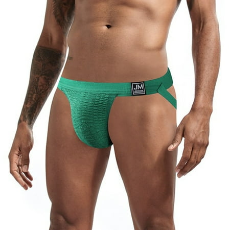 

Jeborah Men S Underwear Underwear Slassic Sports Fitness Rainbow Color Double Thong