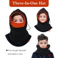 thumbnail image 4 of Kids Ski Mask,Balaclava Windproof Hats For Boy Girl,Warm Fleece Ski Mask Neck Warmer For Cold Weather,Suitable For Skiing,Cycling,Camping, 4 of 8