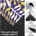 thumbnail image 3 of Purple Leaf Pattern Kitchen Rugs Sets Of 3,Kitchen Runner Rugs Non Skid Washable,Decorative Kitchen Floor Mats for Kitchen,Sink,Laundry,17"x30"+ 17"x47" + 17"x59", 3 of 6