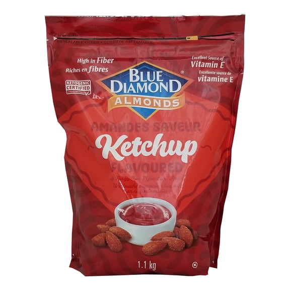 Blue Diamond Ketchup Flavored Almonds - 1.1kg (38.8oz)