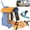 Blue, variant on Smart Bird Feeder with Camera Solar-Powered, 1.5L Large Capacity, AI Bird Identification for 13,000+ Species, Auto Capture & Real-Time Notifications