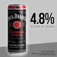 thumbnail image 6 of Jack Daniel's Berry Punch Malt Beverage, 6 pack, 10 fl oz Bottle, 4.8% ABV, 6 of 10