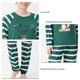 thumbnail image 4 of Ropa de dormir navideña familiar, pijamas navideños familiares a juego pijamas familiares a juego pijamas navideños familiares durabilidad mejorada, 4 of 5