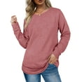 thumbnail image 3 of Fantaslook Sweatshirts for Women Crewneck Casual Long Sleeve Shirts Tunic Tops, 3 of 8