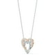thumbnail image 4 of Collar Corazón Infinito Swarovski Rodio Kit De Regalo Swarovski, 4 of 5