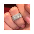 thumbnail image 4 of Joyería Nuevo accesorio vendedor caliente Moda simple ri femenino de diamante lleno de cinco filas, 4 of 4