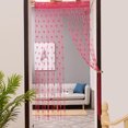 thumbnail image 3 of SLYNSHome Clearance 50x200cm Heart String Curtain Window Door Divider Sheer Curtain Valance, 3 of 3