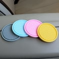 thumbnail image 3 of Car Non-slip Water Cup Pad Auto Anti-skid Rubber Mat Cupholder Coasters For Car Interior Decoration Accessories, 3 of 12