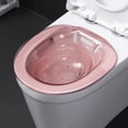 thumbnail image 7 of sunsanly Hemorrhoids Sitz Bath Large-Capacity Wide Seating Area Anti-Overflow Toilet Wide Seat Universal Fit Sitz Bath, 7 of 7