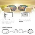 thumbnail image 5 of KUIFORTI Turtle Car Window Shade 2 Pack Cling Sunshade for Car Windows, Baby Side Window Car Sun Shades for Blocking Sun Glare, UV Rays, 5 of 8