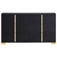 thumbnail image 3 of Marceline 6-drawer Dresser Black, 3 of 13