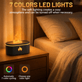 thumbnail image 4 of BCOOSS Mini Essential Oil Diffuser for Home Aroma Air Aromatherapy Diffuser and Humidifier with 7 LED Lights,Black, 4 of 7