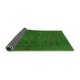 thumbnail image 2 of Ahgly Company Indoor Round Abstract Green Modern Area Rugs, 8' Round, 2 of 4