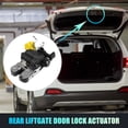 thumbnail image 2 of Actuador de bloqueo de la puerta trasera de reemplazo para Audi A4 2017-2020, ensamblaje de pestillo de la puerta trasera No.8W0827503, 2 of 7