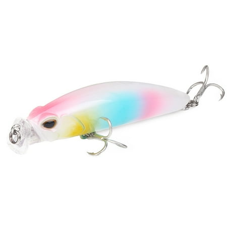 1 PCS Wobbler Fishing Lure 3D Eyes 8cm 10g High Quality Floating Minnow Plastic Hard Bait Crank Bait Bass Carp Fishing Tackle