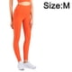 thumbnail image 2 of Dinheiro Leggings de invierno de mujer con forro polarHermes Naranja, 2 of 5
