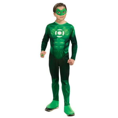 Rubies Green Lantern Standard Deluxe Muscle Chest Hal Jordan Teen Costume