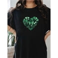 thumbnail image 1 of Camisetas elegantes para mujer, ultrasuaves y versátiles, ideales para uso diario, informales, de moda y para fiestas playeras, perfectas para el verano. Sus delicados estampados se adaptan a cualquie, 1 of 6