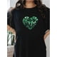 thumbnail image 1 of Women's Chic T-shirts, Ultra-soft and Versatile, Fashionable Casual Daily Party Beachy, Perfect for Camisetas de verano para mujer, manga corta, cuello redondo, casual, lindo, con gráficos, camisetas, 1 of 7