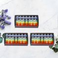 thumbnail image 3 of 3pcs Colorful Abacus Creative Plastic Abacus 5 Beads Portable Arithmetic Tool for Kids Children, 3 of 3