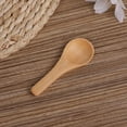 thumbnail image 6 of ZZERHUOO 30 Small Wooden Spoons Mini Nature Spoons Wood Teaspoon Cooking Condiments Spoons For Kitchen, 6 of 8